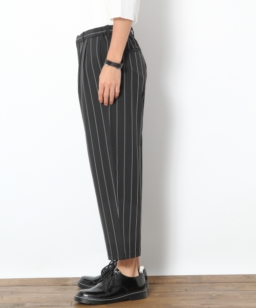 RAGEBLUE(レイジブルー)の「レジメンタルワイドアンクルパンツ/766290(その他パンツ・メンズ・ブラック/ネイビー・MEDIUM/LARGE)」の3枚目の写真