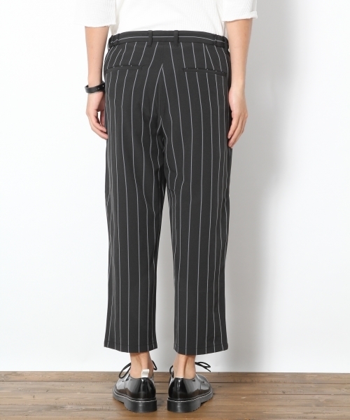 RAGEBLUE(レイジブルー)の「レジメンタルワイドアンクルパンツ/766290(その他パンツ・メンズ・ブラック/ネイビー・MEDIUM/LARGE)」の4枚目の写真