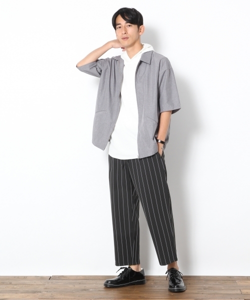 RAGEBLUE(レイジブルー)の「レジメンタルワイドアンクルパンツ/766290(その他パンツ・メンズ・ブラック/ネイビー・MEDIUM/LARGE)」の10枚目の写真