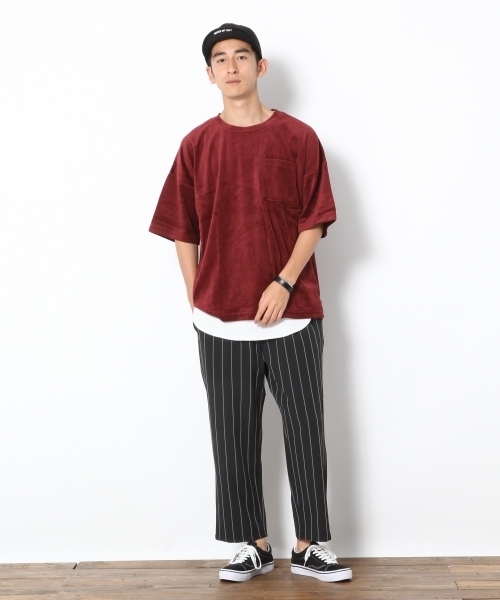 RAGEBLUE(レイジブルー)の「レジメンタルワイドアンクルパンツ/766290(その他パンツ・メンズ・ブラック/ネイビー・MEDIUM/LARGE)」の12枚目の写真