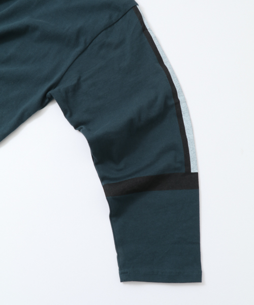 SENSE OF PLACE by URBAN RESEARCH(センスオブプレイスバイアーバンリサーチ)の「スリーブプリントロンTシャツ(Tシャツ/カットソー・メンズ・グリーン/グレー・MEDIUM/LARGE)」の10枚目の写真