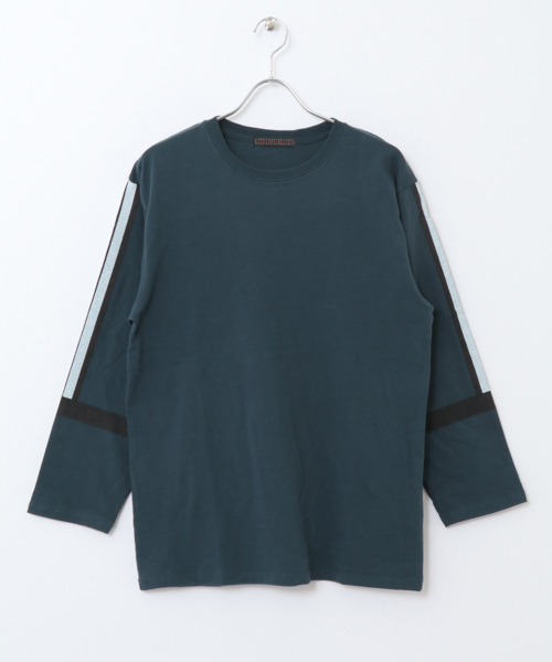 SENSE OF PLACE by URBAN RESEARCH(センスオブプレイスバイアーバンリサーチ)の「スリーブプリントロンTシャツ(Tシャツ/カットソー・メンズ・グリーン/グレー・MEDIUM/LARGE)」の15枚目の写真