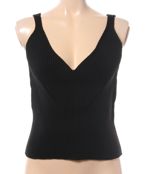 MOUSSY（マウジー）の「SW LUSTER RIB KNIT CAMI（タンクトップ・レディース・グリーン/レッド/ブラック・FREE）」の6枚目の写真