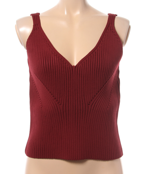 MOUSSY（マウジー）の「SW LUSTER RIB KNIT CAMI（タンクトップ・レディース・グリーン/レッド/ブラック・FREE）」の9枚目の写真