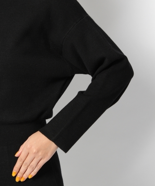 laboratory work（ラボラトリーワーク）の「ボトルネックワンピース（ワンピース・レディース・ブラック/グリーン/ベージュ系その他・MEDIUM）」の11枚目の写真