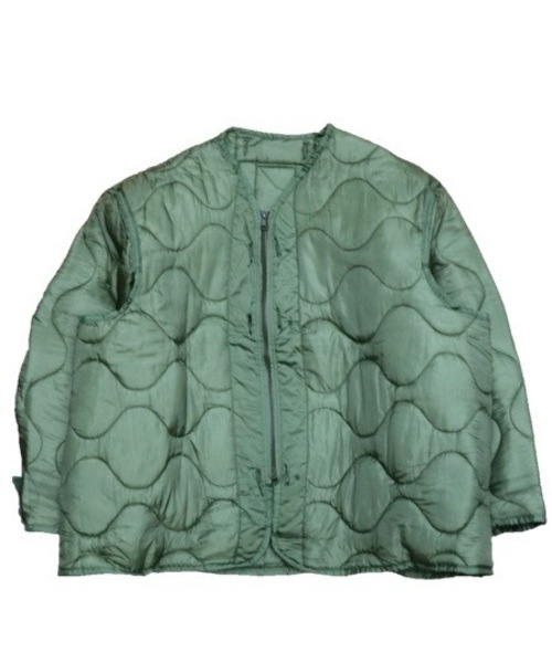 C.E.L.STORE(セルストア)の「U.S MILITARY/ユーエスミリタリー ZIP SHORT LINER(ミリタリージャケット)」|オリーブ