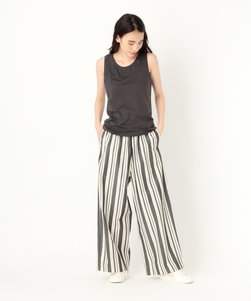 niko and...（ニコアンド）の「バックレース付きタンク（タンクトップ・レディース・ホワイト/グレー/カーキ/チャコール/グリーン・MEDIUM/LARGE/X-LARGE）」の10枚目の写真