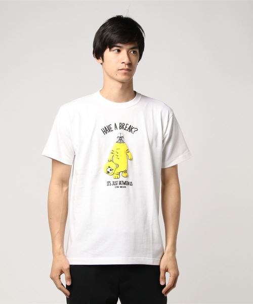 gym master（ジムマスター）の「BREAK Tee（Tシャツ/カットソー・メンズ・ベージュ/ホワイト/グレー/ブルー・MEDIUM/X-LARGE/LARGE/SMALL）」の7枚目の写真