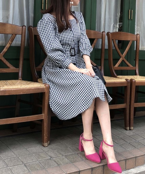 archives(アルシーヴ)の「チャンキーバックバンドパンプス(パンプス・レディース・ブラック/シルバー/ローズ・MEDIUM/LARGE)」の5枚目の写真