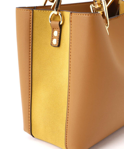 N.(N. Natural Beauty Basic)(エヌエヌナチュラルビューティーベーシック)の「◆スウェードバンブーハンドルトートバッグ(ハンドバッグ・レディース・ベージュ/ブラック/ブラウン系その他・FREE/フリ-)」の15枚目の写真
