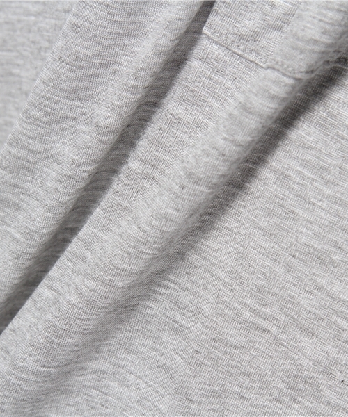 BEARDSLEY（ビアズリー）の「ユルTシャツ（Tシャツ/カットソー・レディース・ホワイト/グレー・FREE）」の5枚目の写真