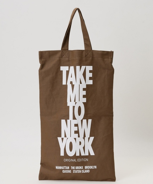 Deuxieme Classe(ドゥーズィエムクラス)の「TAKE ME TO NY BAG(トートバッグ・レディース・ホワイト/ブラウン・FREE)」の18枚目の写真