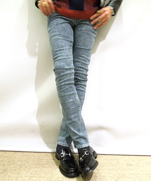 WHO'S WHO gallery（フーズフーギャラリー）の「SKINY01（スラックス・メンズ・ライトブルー/ブラック/スミクロ/インディゴブルー/その他/その他1・MEDIUM/LARGE/X-SMALL/SMALL）」の5枚目の写真