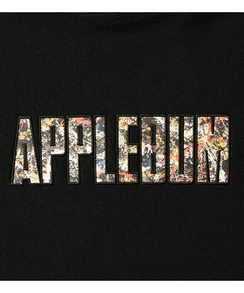 APPLEBUM(アップルバム)の「Action Painting Sweat Parka(パーカー・メンズ・ホワイト/ブラック・M/L/XL/XXL/S)」の13枚目の写真