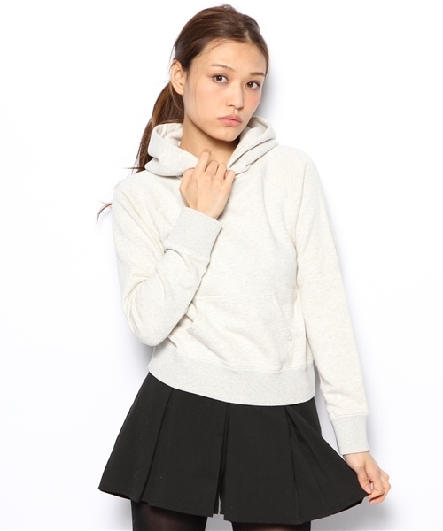 Ray BEAMS（レイビームス）の「Ray BEAMS / ウラケフード プルオーバー（スウェット・レディース・ホワイト系その他/ワイン/ネイビー・ONE SIZE）」の2枚目の写真