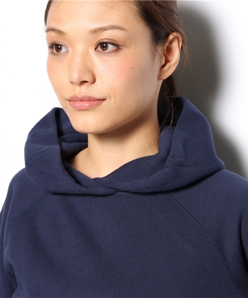 Ray BEAMS（レイビームス）の「Ray BEAMS / ウラケフード プルオーバー（スウェット・レディース・ホワイト系その他/ワイン/ネイビー・ONE SIZE）」の7枚目の写真