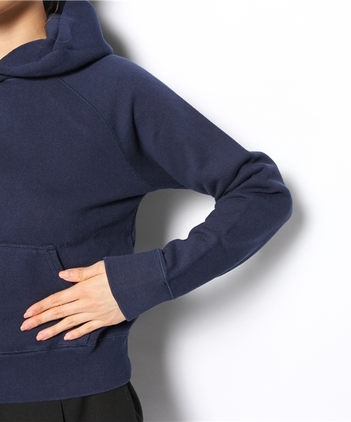 Ray BEAMS（レイビームス）の「Ray BEAMS / ウラケフード プルオーバー（スウェット・レディース・ホワイト系その他/ワイン/ネイビー・ONE SIZE）」の8枚目の写真