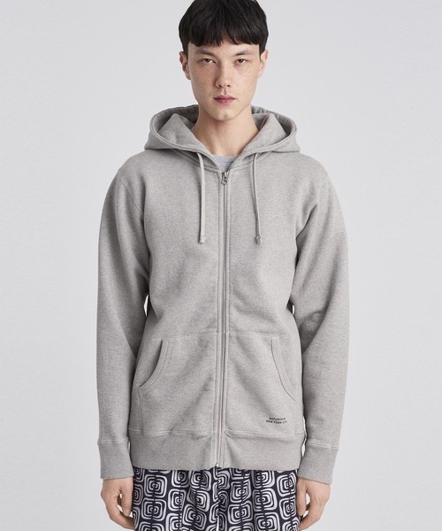 Saturdays NYC（サタデーズ ニューヨークシティ ）の「JP Zip Hooded Sweatshirt（パーカー・メンズ・ブラック/グレー/ネイビー/オレンジ・X-LARGE/X-SMALL/S/M/L）」の3枚目の写真
