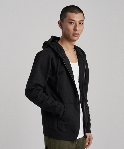 Saturdays NYC（サタデーズ ニューヨークシティ ）の「JP Zip Hooded Sweatshirt（パーカー・メンズ・ブラック/グレー/ネイビー/オレンジ・X-LARGE/X-SMALL/S/M/L）」の6枚目の写真