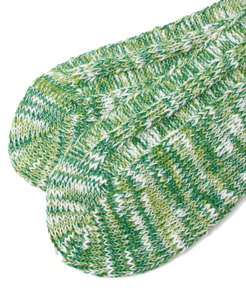 coen（コーエン）の「スラブミックスレギュラーソックス（ソックス/靴下・メンズ・ダークグレー/ライトピンク/イエロー/ライム・フリー）」の6枚目の写真