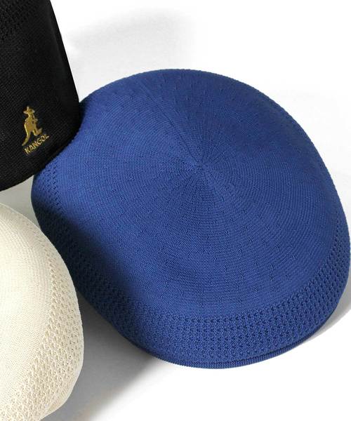 KANGOL（カンゴール）の「カンゴール ハンチング トロピック ベントエア ベレー帽 KANGOL HUNTING TROPIC 504 VENTAIR（ハンチング/ベレー帽・レディース・ブラック/グレー/ベージュ/ナチュラル/ネイビー/ブラウン/アーミー/チャコール/レッド/タン/ライトブルー/ブラック×ゴールド/ホワイト/ロイヤルブルー/ブラック系その他/グレー系その他・MEDIUM/X-LARGE/LARGE/XX-LARGE/SMALL）」の15枚目の写真