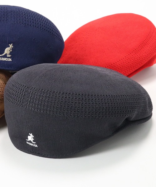 KANGOL（カンゴール）の「カンゴール ハンチング トロピック ベントエア ベレー帽 KANGOL HUNTING TROPIC 504 VENTAIR（ハンチング/ベレー帽・レディース・ブラック/グレー/ベージュ/ナチュラル/ネイビー/ブラウン/アーミー/チャコール/レッド/タン/ライトブルー/ブラック×ゴールド/ホワイト/ロイヤルブルー/ブラック系その他/グレー系その他・MEDIUM/X-LARGE/LARGE/XX-LARGE/SMALL）」の6枚目の写真