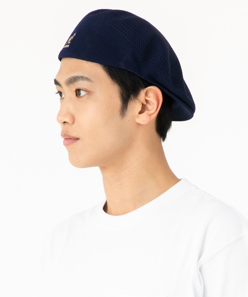 KANGOL（カンゴール）の「カンゴール ハンチング トロピック ベントエア ベレー帽 KANGOL HUNTING TROPIC 504 VENTAIR（ハンチング/ベレー帽・レディース・ブラック/グレー/ベージュ/ナチュラル/ネイビー/ブラウン/アーミー/チャコール/レッド/タン/ライトブルー/ブラック×ゴールド/ホワイト/ロイヤルブルー/ブラック系その他/グレー系その他・MEDIUM/X-LARGE/LARGE/XX-LARGE/SMALL）」の22枚目の写真