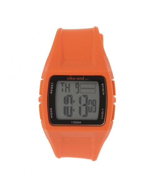 niko and（ニコアンド）の「デジタルLウォッチ（アナログ腕時計