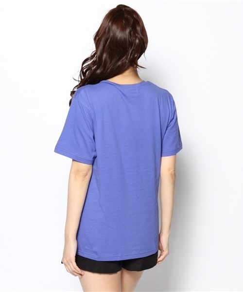 DANCE LB-03（ダンス エルビー・ゼロスリー）の「ADVISORY BOYS Tシャツ（Tシャツ/カットソー・レディース・ホワイト系/パープル系・FREE）」の5枚目の写真