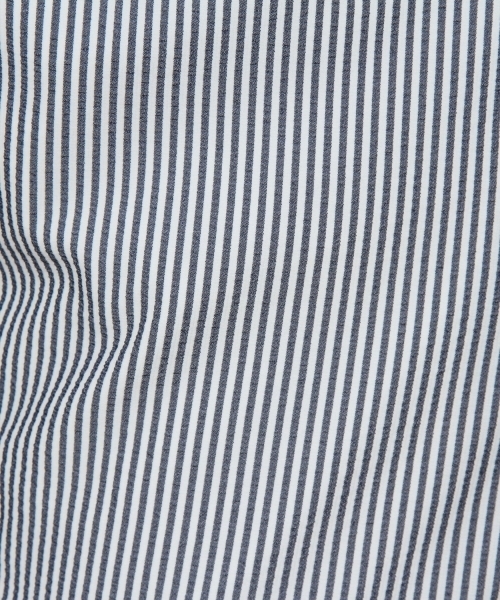 BEAUTY&YOUTH UNITED ARROWS（ビューティーアンドユースユナイテッドアローズ）の「BY シアーサッカー ノープリーツ アンクルパンツ（スラックス・メンズ・ネイビー/その他1・LARGE/X-LARGE/MEDIUM/SMALL）」の9枚目の写真