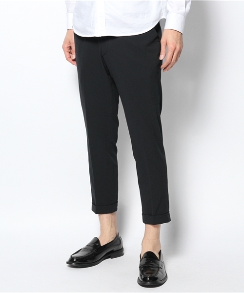 BEAUTY&YOUTH UNITED ARROWS（ビューティーアンドユースユナイテッドアローズ）の「BY シアーサッカー ノープリーツ アンクルパンツ（スラックス・メンズ・ネイビー/その他1・LARGE/X-LARGE/MEDIUM/SMALL）」の10枚目の写真