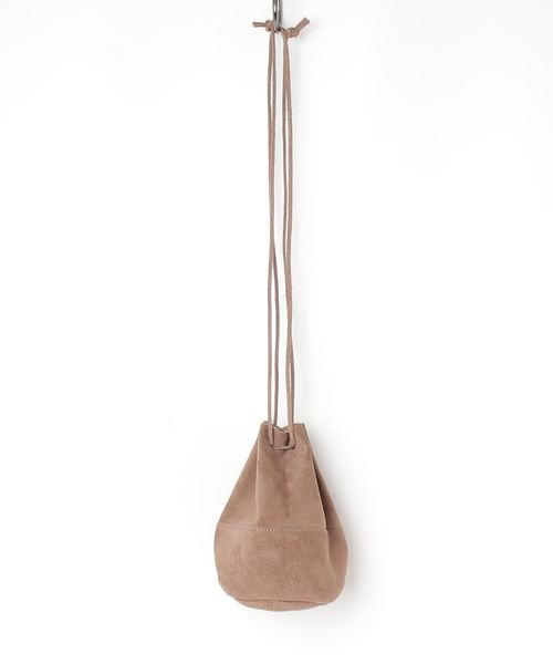 ARTS＆CRAFTS/アーツアンドクラフツ PIG SUEDE 巾着 S ARTS & CRAFTS（アーツアンドクラフト）の「ARTS＆CRAFTS/アーツアンド