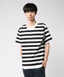 【BS】天竺 裾ラウンド 半袖カットソー