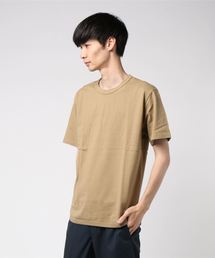 【BS】天竺 裾ラウンド 半袖カットソー
