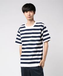 【BS】天竺 裾ラウンド 半袖カットソー