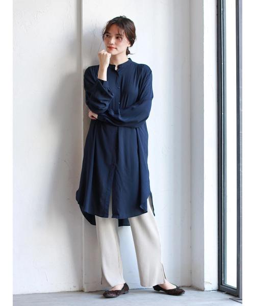 AMERICAN HOLIC(アメリカンホリック)の「ワッフルカットイージーパンツ(その他パンツ・レディース・チャコールグレー/ベージュ系その他/カーキ・M/L)」の18枚目の写真