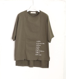 meagratia（メアグラーティア）の「Concealed zip BIG Tee（Tシャツ/カットソー）」