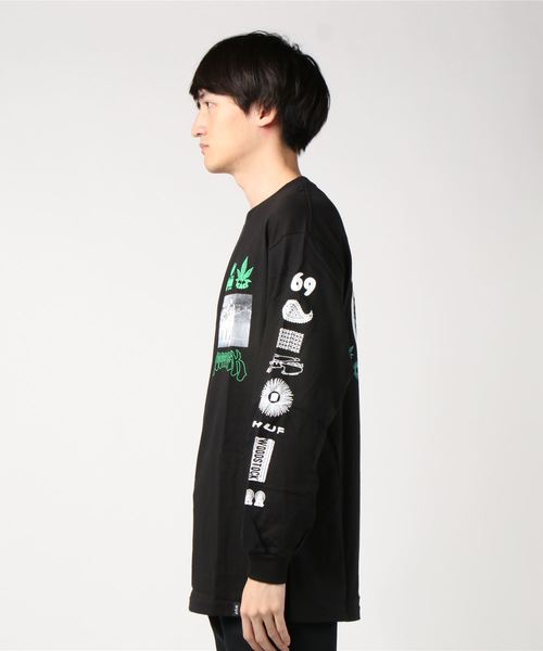 HUF（ハフ）の「HUF/ハフ WOODSTOCK LOADED L/S T ロンT（Tシャツ 