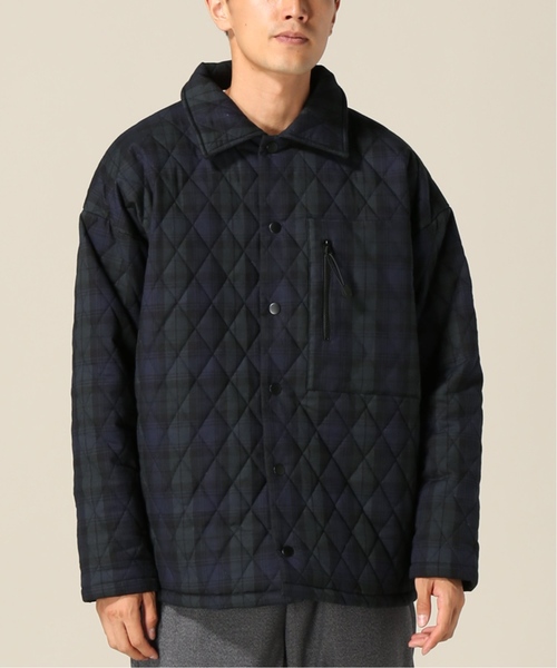 SUPERTHANKS(スーパーサンクス)の「【SUPERTHANKS / スーパーサンクス】 PATCH QUILTING BIC JACKET(その他アウター・メンズ・ブラック/カーキ/その他9・MEDIUM/LARGE)」の3枚目の写真