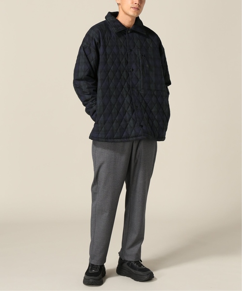 SUPERTHANKS(スーパーサンクス)の「【SUPERTHANKS / スーパーサンクス】 PATCH QUILTING BIC JACKET(その他アウター・メンズ・ブラック/カーキ/その他9・MEDIUM/LARGE)」の4枚目の写真