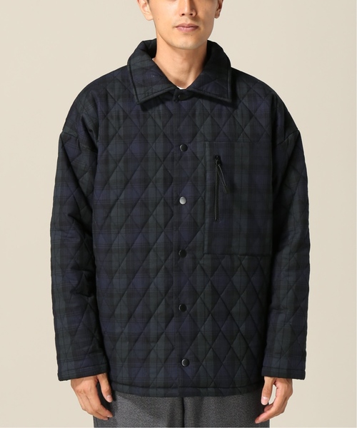 SUPERTHANKS(スーパーサンクス)の「【SUPERTHANKS / スーパーサンクス】 PATCH QUILTING BIC JACKET(その他アウター・メンズ・ブラック/カーキ/その他9・MEDIUM/LARGE)」の5枚目の写真