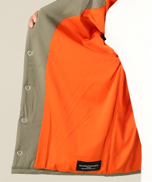SUPERTHANKS(スーパーサンクス)の「【SUPERTHANKS / スーパーサンクス】 PATCH QUILTING BIC JACKET(その他アウター・メンズ・ブラック/カーキ/その他9・MEDIUM/LARGE)」の17枚目の写真