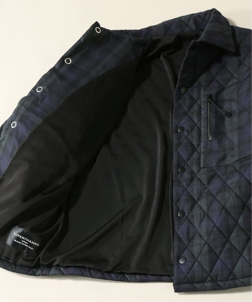 SUPERTHANKS(スーパーサンクス)の「【SUPERTHANKS / スーパーサンクス】 PATCH QUILTING BIC JACKET(その他アウター・メンズ・ブラック/カーキ/その他9・MEDIUM/LARGE)」の19枚目の写真