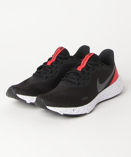 NIKE(ナイキ)の「ナイキ NIKE レボリューション 5(スニーカー・メンズ・ブラック×ブルー・25.5cm/26.5cm/27.5cm/25.0cm/26.0cm/27.0cm/28.0cm)」の1枚目の写真