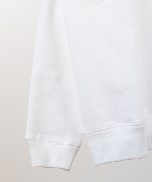 ABAHOUSE（アバハウス）の「【MrYabatan】クルーネック スウェット（スウェット・メンズ・ホワイト/ネイビー・44/46/48）」の6枚目の写真