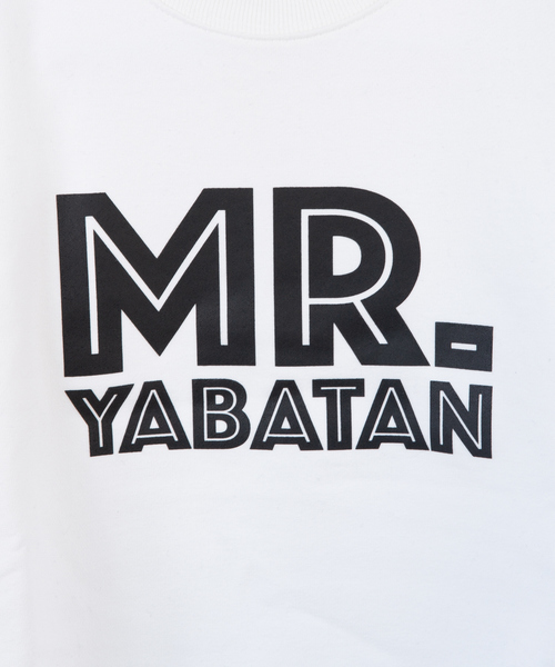 ABAHOUSE（アバハウス）の「【MrYabatan】クルーネック スウェット（スウェット・メンズ・ホワイト/ネイビー・44/46/48）」の8枚目の写真