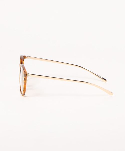 flower（フラワー）の「オータムクラシックグラス（メガネ・レディース・ブラウン/ライトブラウン・FREE）」の3枚目の写真