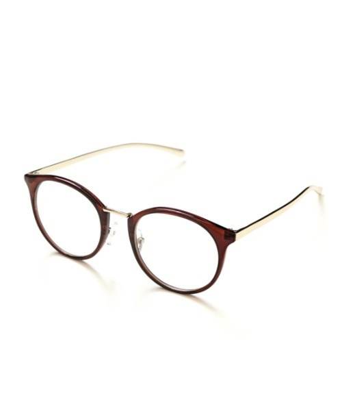 flower（フラワー）の「オータムクラシックグラス（メガネ・レディース・ブラウン/ライトブラウン・FREE）」の6枚目の写真