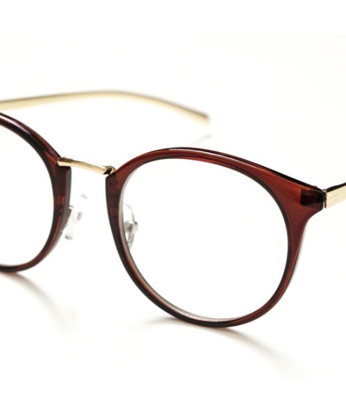 flower（フラワー）の「オータムクラシックグラス（メガネ・レディース・ブラウン/ライトブラウン・FREE）」の7枚目の写真