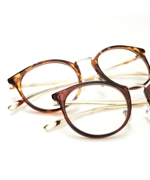 flower（フラワー）の「オータムクラシックグラス（メガネ・レディース・ブラウン/ライトブラウン・FREE）」の12枚目の写真